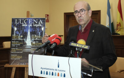 El Poblado Navideño de Lucena estrenará diseño en la Plaza Nueva