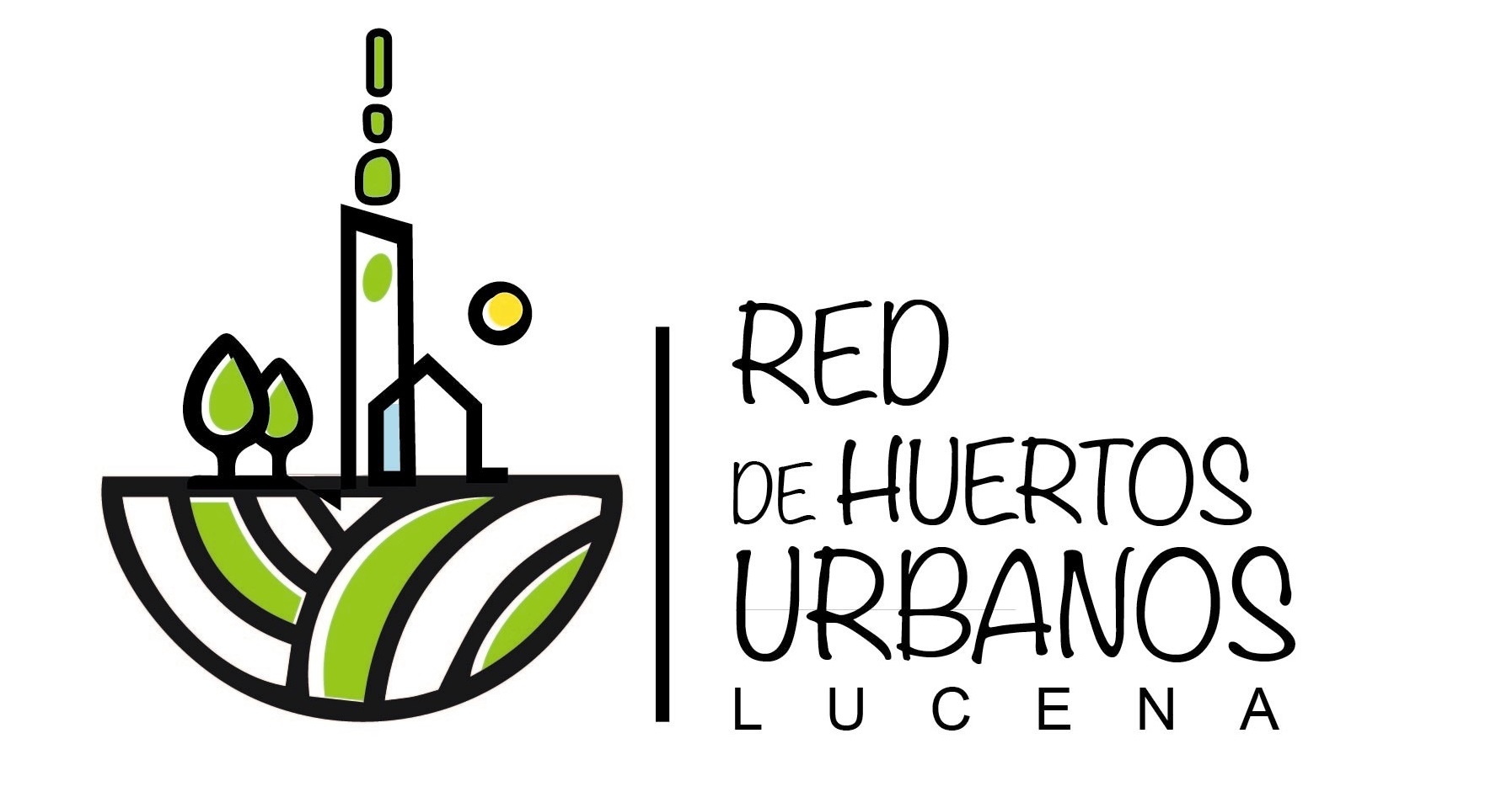 Logo y enlace a Red de Huertos Urbanos