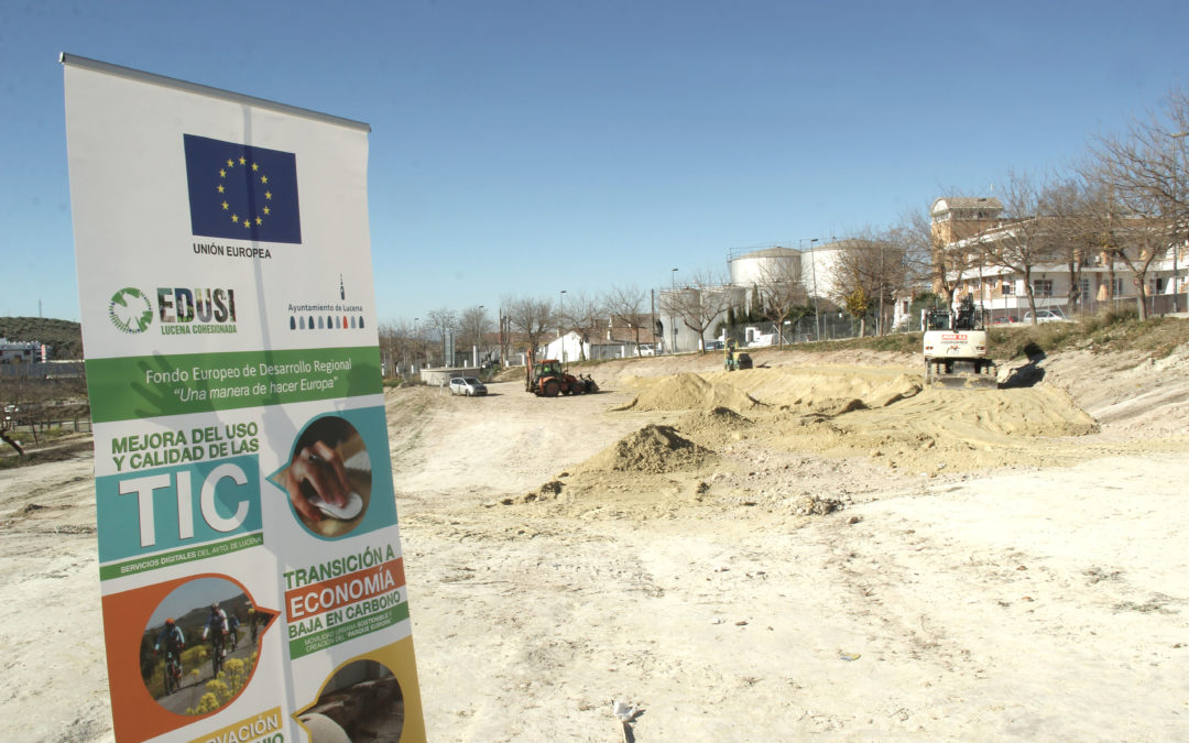 En marcha una nueva fase de obras del Parque Europa con un presupuesto de 1,6 millones de euros