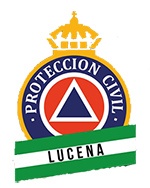 Logo y enlace a Protección Civil Lucena