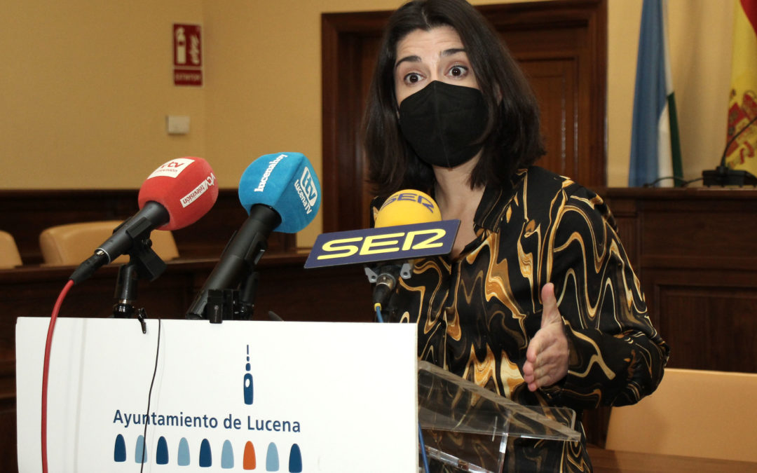 Teresa alonso informa de la convocatoria Lucena Emprende 2022