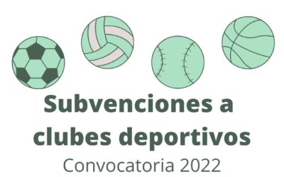 Convocatoria de subvenciones a proyectos y actividades deportivas 2022