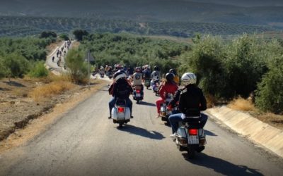 Convocado el concurso del cartel anunciador de la 11ª Ruta Subbética en Vespa