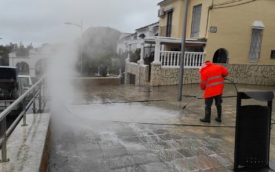 Servicios Operativos activa un plan especial de limpieza durante la Semana Santa