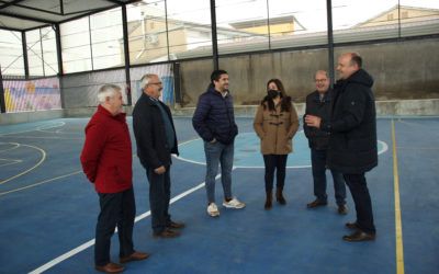 Finaliza la construcción de la pista cubierta del barrio de la Estrella