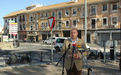 Concluyen las obras de remodelación en el cruce de la Ronda con la carretera del Santuario