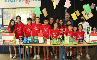 El CEIP Al-Yussana vence en la fase autonómica del ‘SuperReto DigiCraft’ con una maqueta de cultivos inteligentes