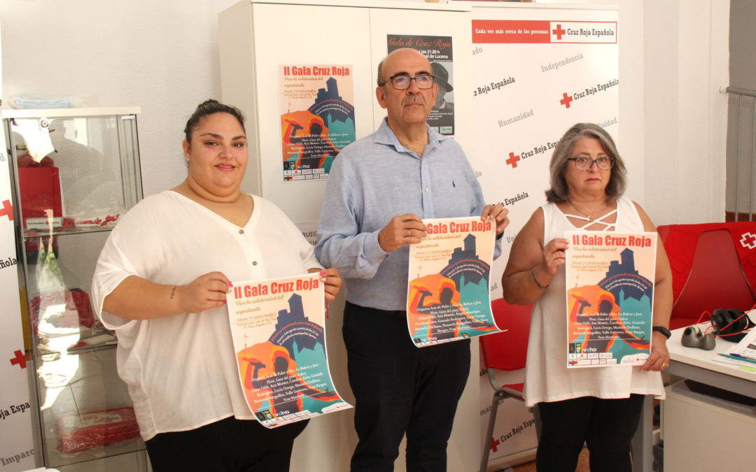 La II Gala de Cruz Roja regresa el 5 de agosto al Auditorio Municipal de Lucena