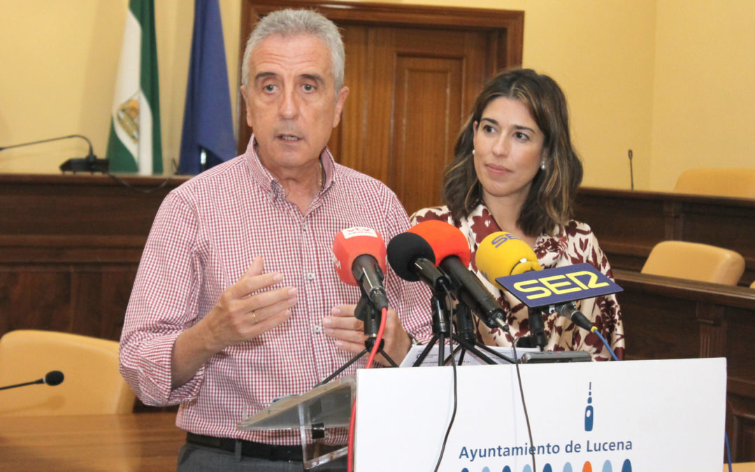 El Ayuntamiento de Lucena recibirá 280.000 euros del ‘Plan Córdoba 15’ de la Diputación de Córdoba