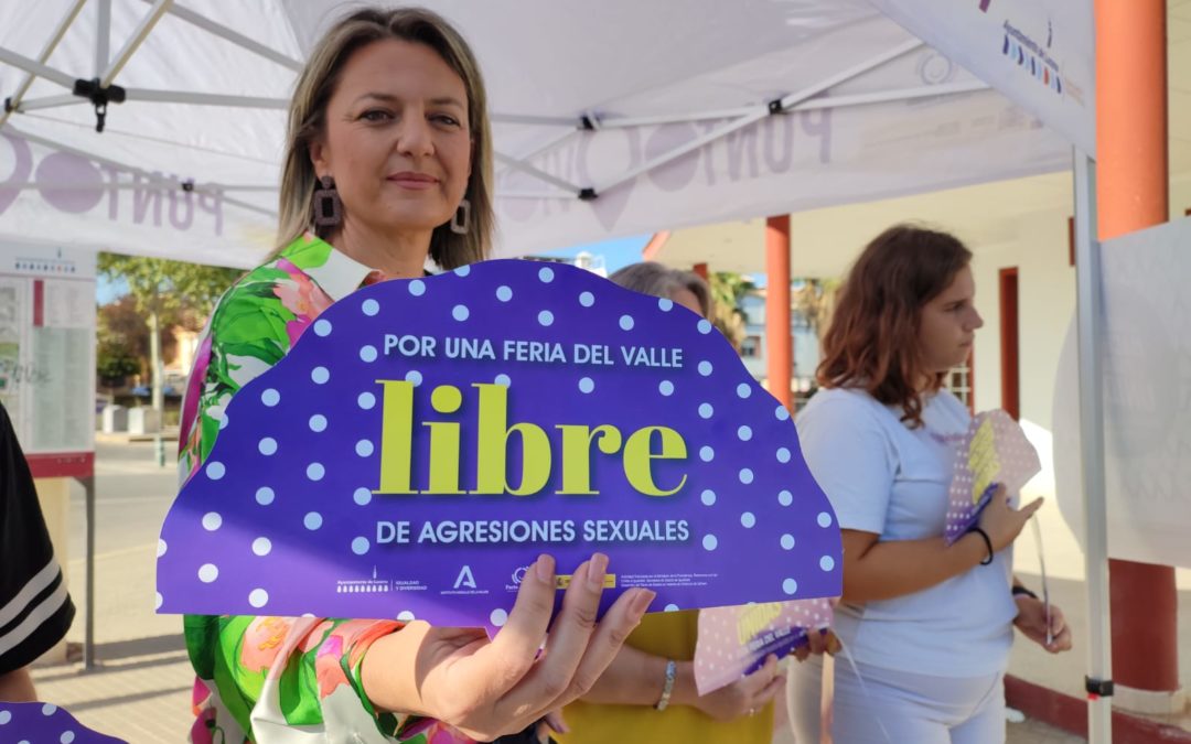Cruz Roja Lucena gestionará el Punto Violeta municipal en la Feria del Valle