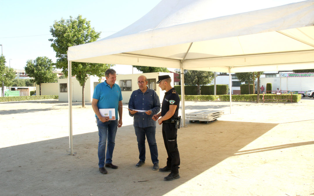 Policía Local amplía su dotación permanente en la Feria del Valle