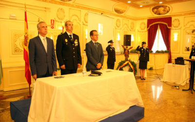 El Ayuntamiento de Lucena acompaña a la Policía Nacional en la festividad de los Santos Ángeles Custodios