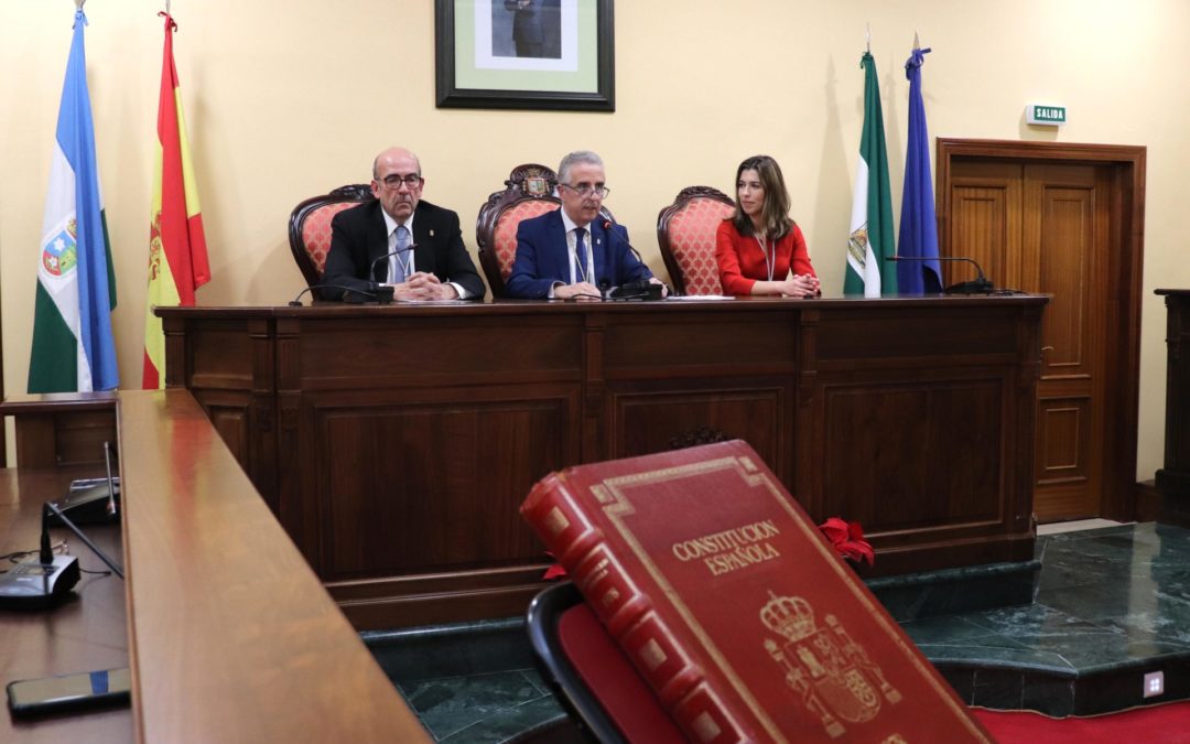 El Ayuntamiento de Lucena adelanta la conmemoración del Día de la Constitución