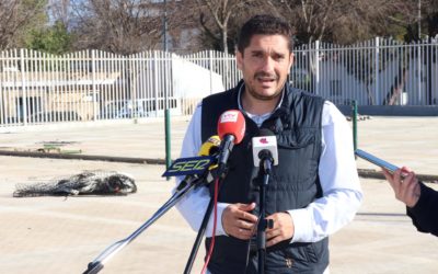 El SDM pone en marcha las obras de renovación de las dos pistas de tenis de la Ciudad Deportiva