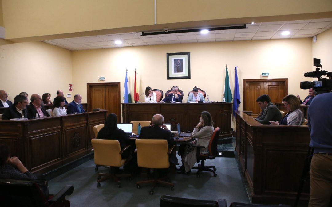 Pleno celebrado el pasado martes en el Ayuntamiento