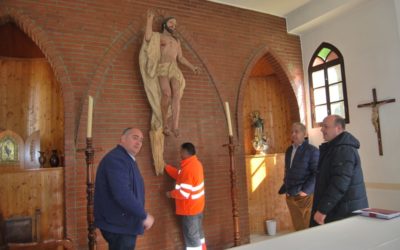 La talla de Jesús Resucitado del cementerio volverá a la capilla de Jesús Nazareno