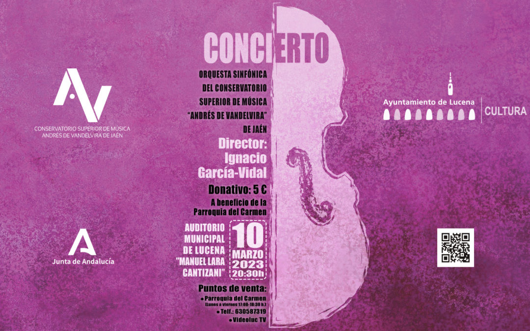 El Auditorio acoge un concierto de la Orquesta Sinfónica del Conservatorio “Andrés de Vandelvira”
