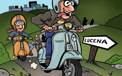 El Vespa Club Lucena presenta el cartel de la 12ª Ruta Subbética a celebrar del 5 al 8 de octubre