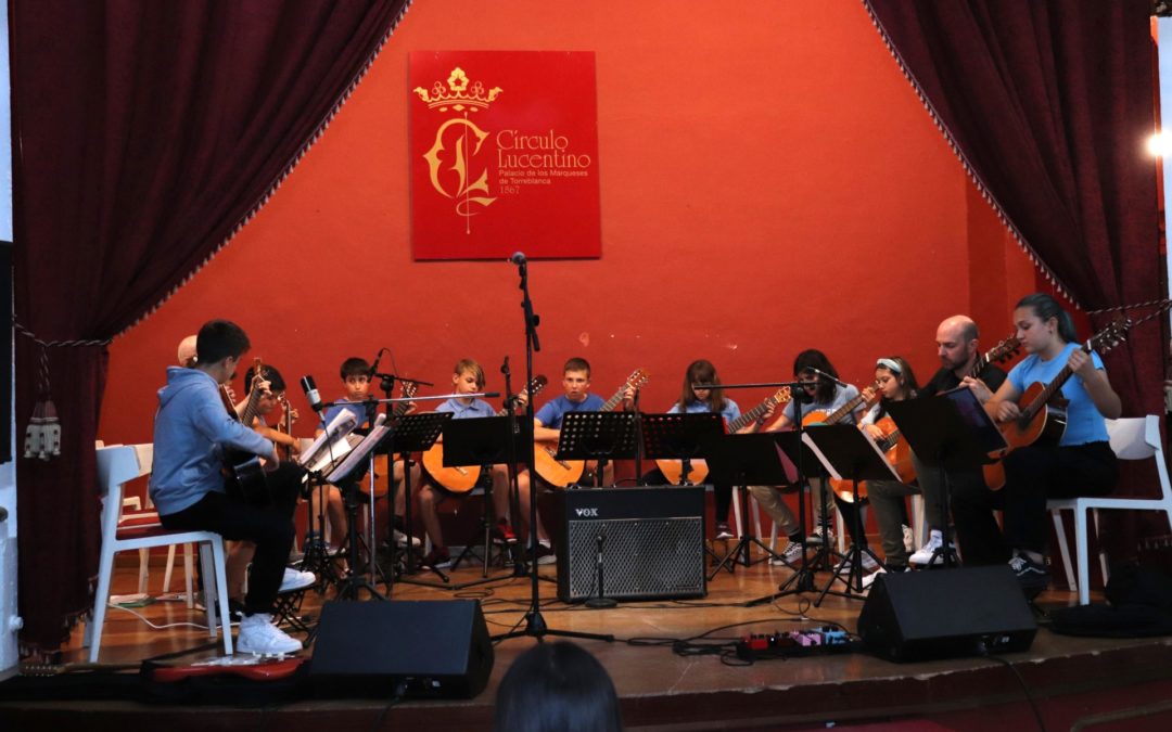 Dos orquestas de guitarra italianas visitan Lucena con la Escuela Municipal de Música y Danza