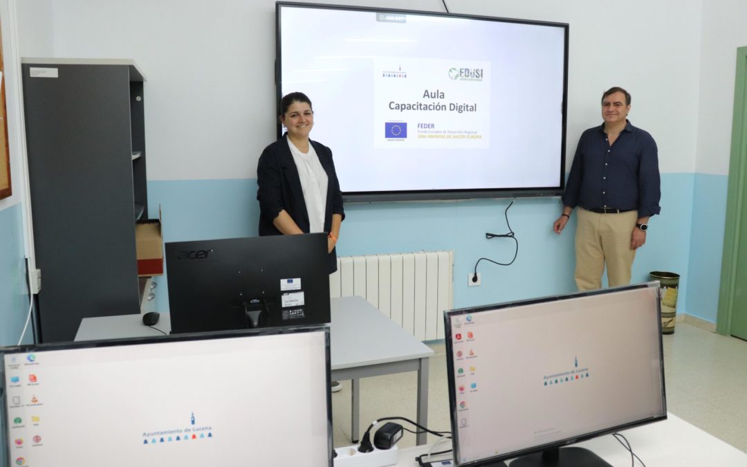 Nueva Aula para la Capacitación Digital en el Centro de Formación de la calle Jaén