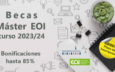 Últimos días para solicitar las becas máster de la EOI