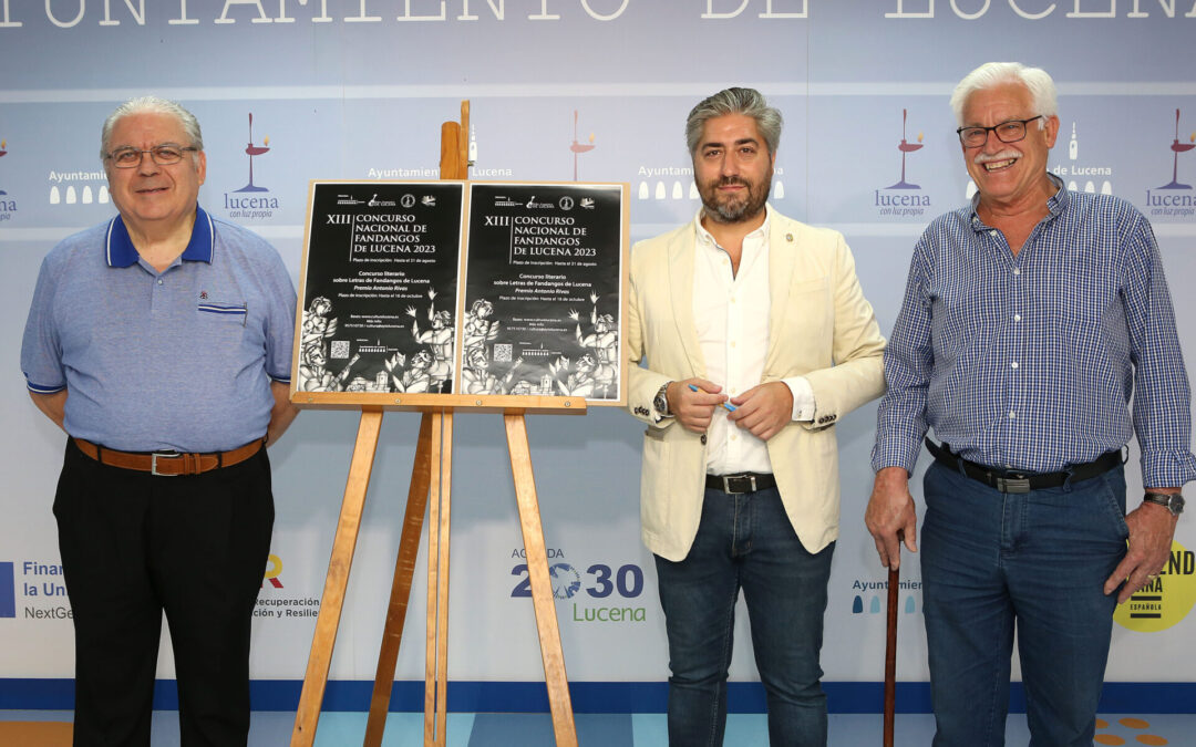 Cultura convoca el XIII Concurso Nacional de Fandangos de Lucena