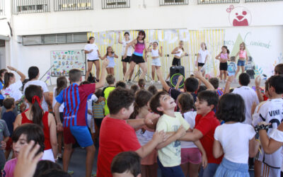 Fiesta de clausura en las ludotecas de verano de Lucena