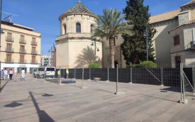 Comienza la obra para dotar de arbolado la plaza San Miguel