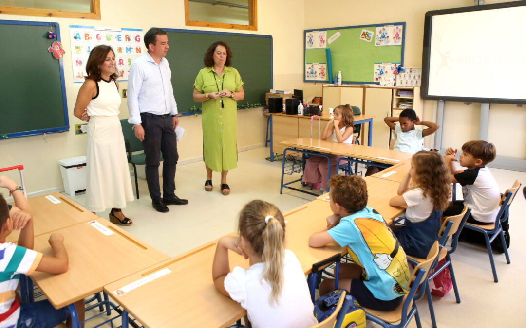 3.900 escolares regresan a las aulas de Infantil y Primaria en Lucena
