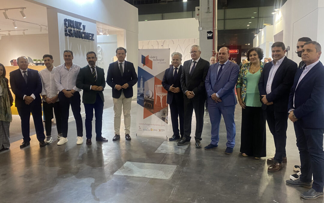 El Ayuntamiento de Lucena impulsa la internacionalización del sector del mueble en Feria Hábitat