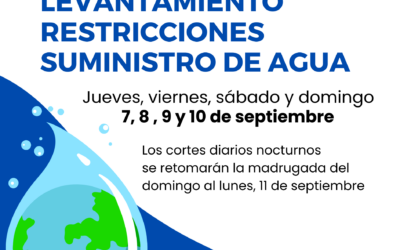 Aguas de Lucena anula los cortes en el suministro durante la Feria del Valle