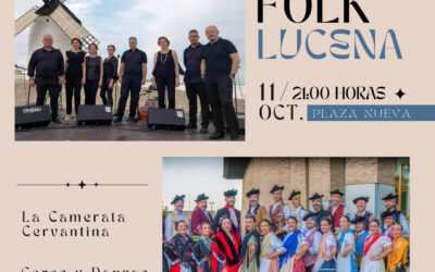 La Noche Folk Ciudad de Lucena regresa el 11 de octubre