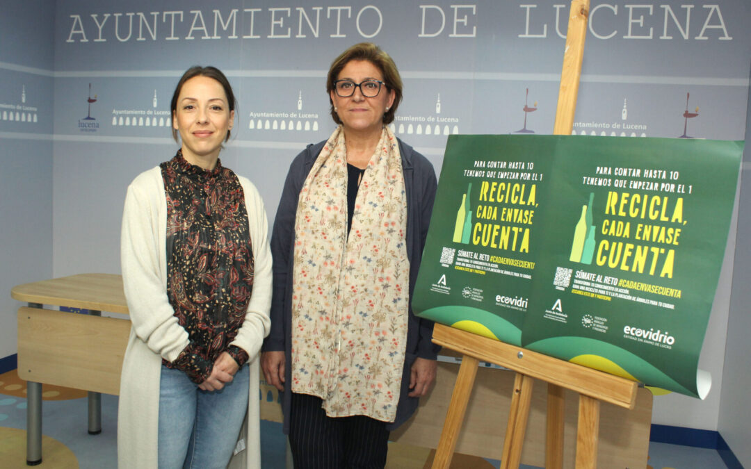 Lucena participa de la campaña ‘Recicla, cada envase cuenta’ de Ecovidrio