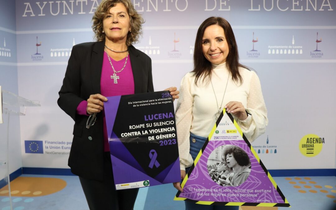 Una campaña para “romper el silencio contra la violencia de género” en Lucena