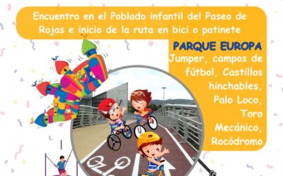 Fiesta de la movilidad para inaugurar el carril bici y el Parque Europa
