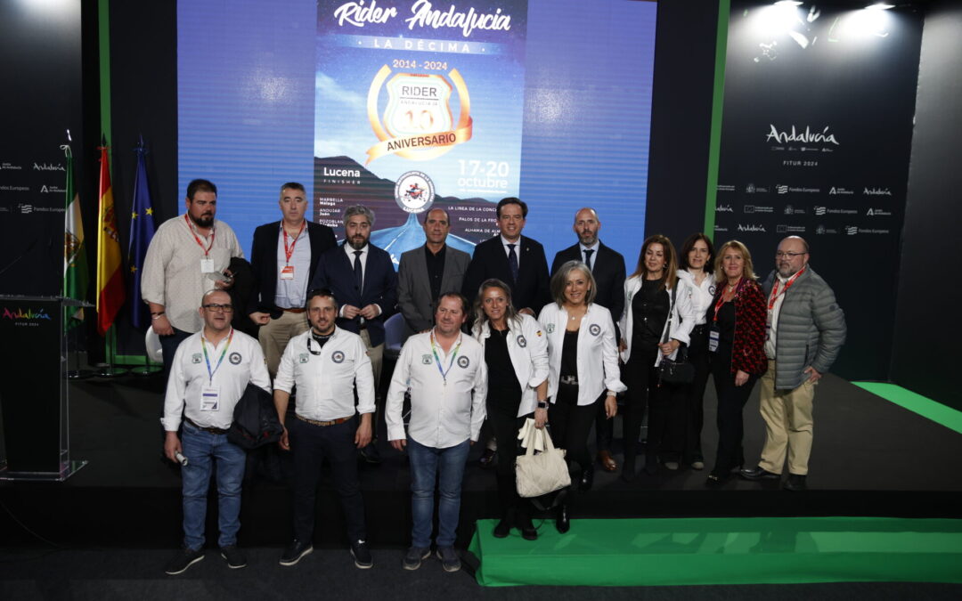Presentación de la X Rider Andalucía en Fitur