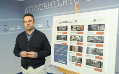 Las obras PFEA destinan un presupuesto de 2,3 millones de euros para reformar una decena de calles