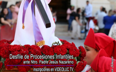 La asociación Peña el Santero y el Ayuntamiento de Lucena impulsan el desfile de procesiones infantiles
