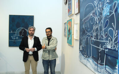 La Sala Azul de la Casa de los Mora cobra vida con la exposición del artista lucentino Cisco Espinar