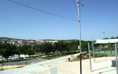 El Ayuntamiento de Lucena pone en funcionamiento un sistema de videovigilancia en el Parque Europa