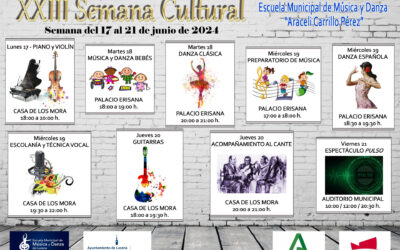 La Escuela de Música y Danza celebra su XXIII Semana Cultural