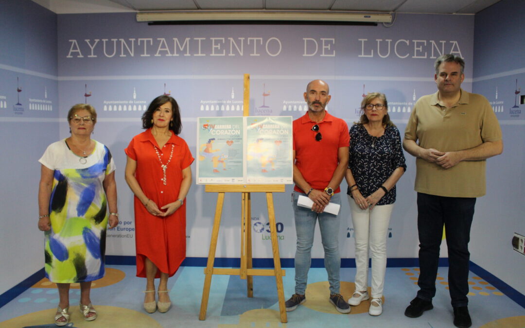 Lucena celebra el 29 de septiembre su Carrera del Corazón más inclusiva