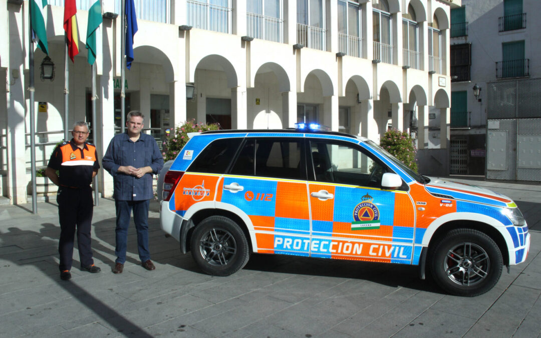 La Diputación de Córdoba y el Ayuntamiento de Lucena adquieren un nuevo vehículo todoterreno para Protección Civil