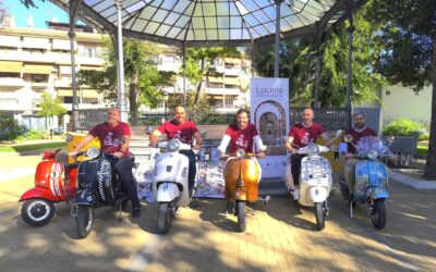 La XIII Ruta Subbética en Vespa unirá Lucena y Rute este próximo fin de semana