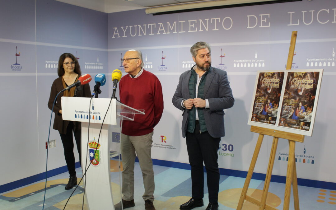 El concierto del Coro del Conservatorio del Lucena enriquece la programación musical para Navidad