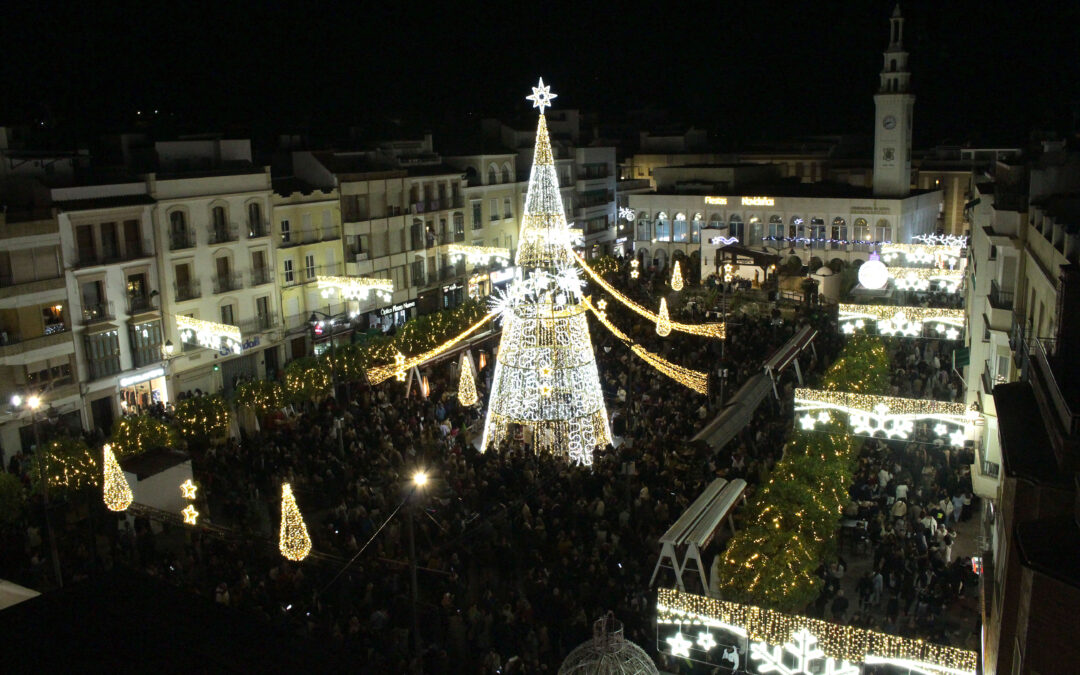 Lucena estrena su Navidad entre luces y villancicos