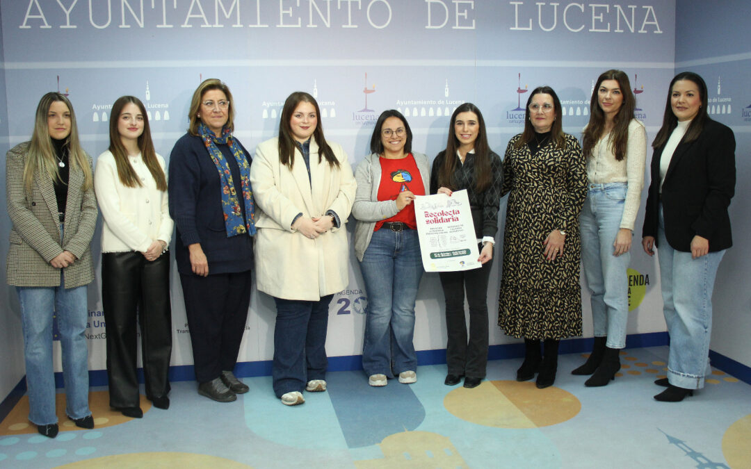 La Asociación Cortes Aracelitanas organiza una recolecta solidaria para la Fundación Acuarela de Barrios