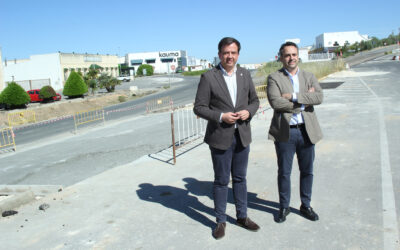 Arrancan las obras de la nueva glorieta en la antigua N-331