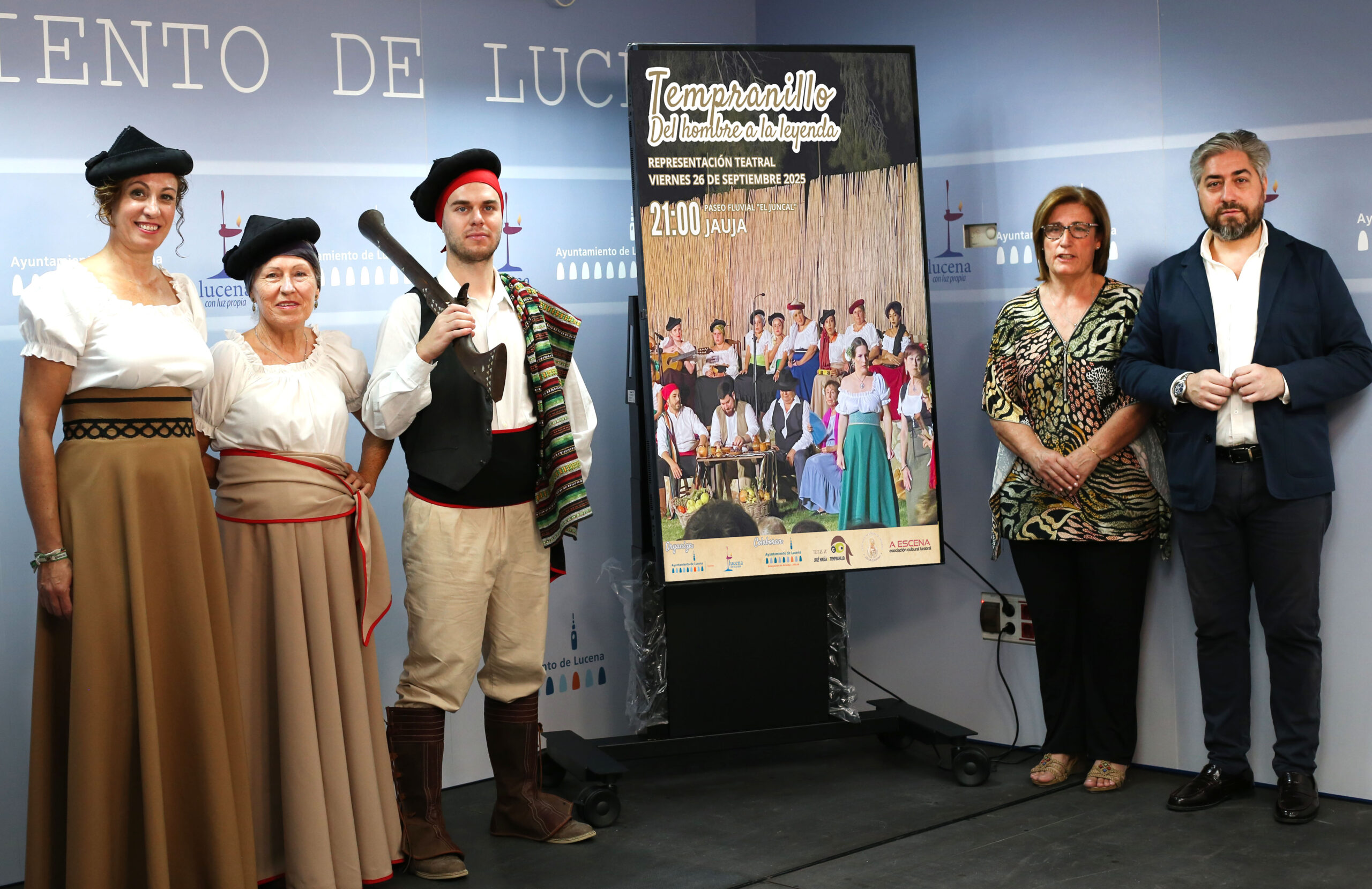 Presentada la obra ‘El Tempranillo: del hombre a la leyenda’ y las fiestas patronales de Jauja