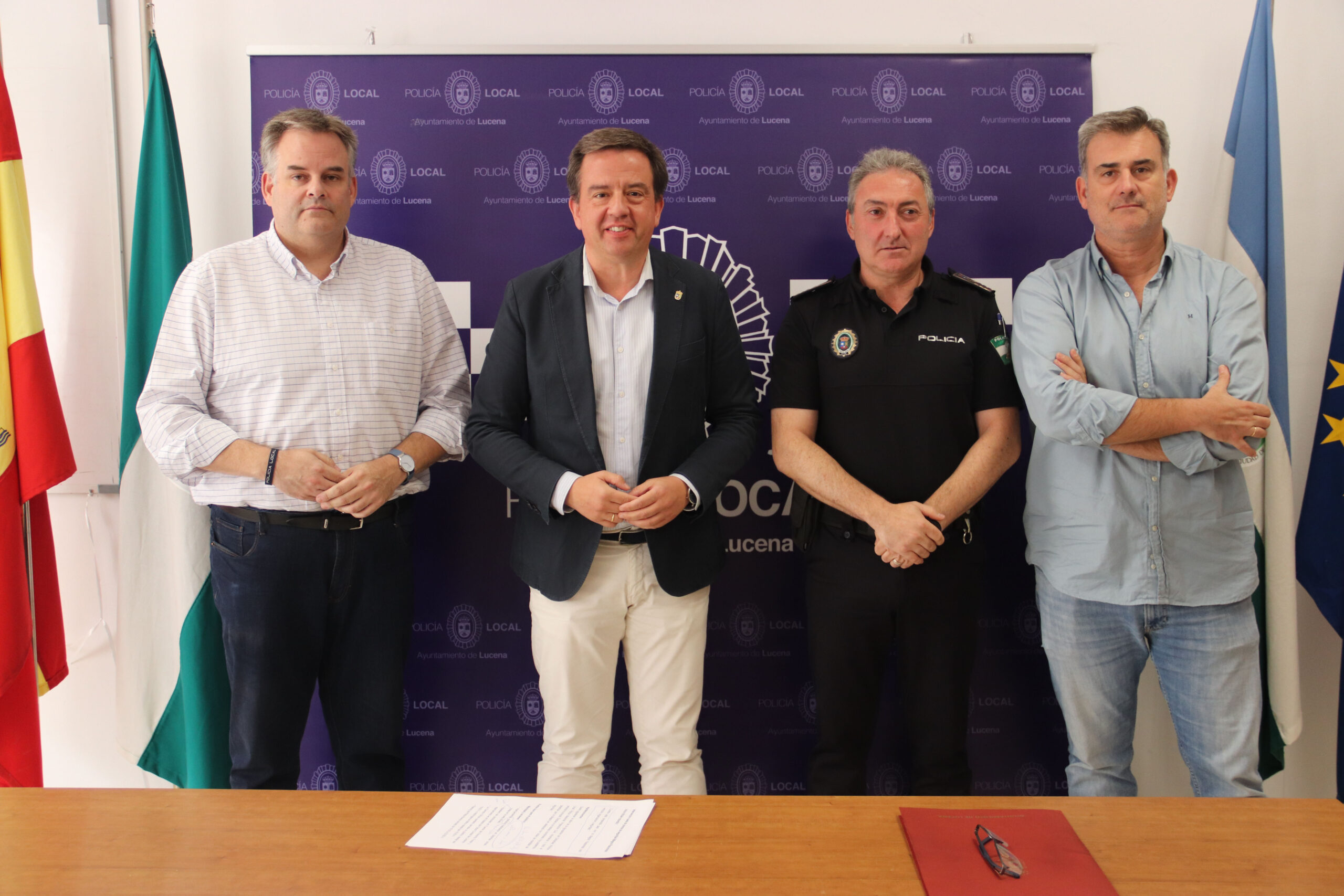 Presentación del Plan de Seguridad de la Magna Lucena vive la Pasión